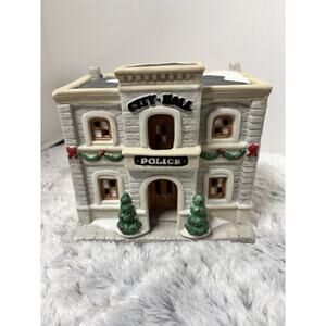 Bedford falls Police station /city Hall it's a wonderful Life Vintage village